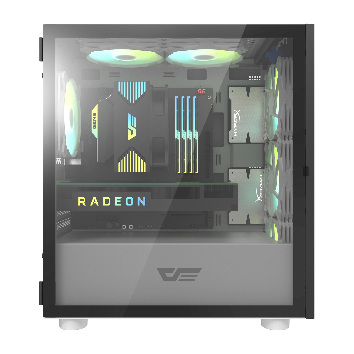 Gabinete DarkFlash DLM21 Negro/Blanco