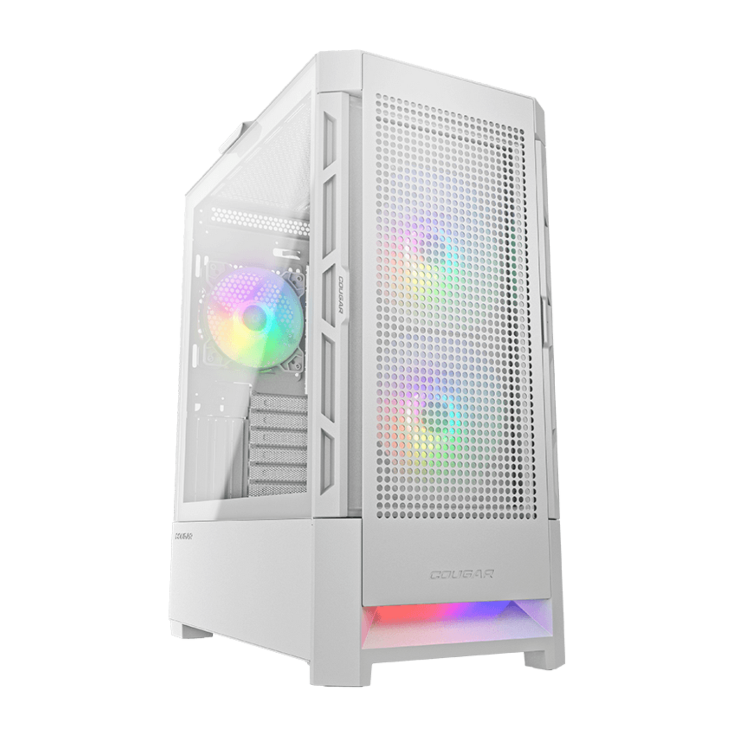 Gabinete Cougar Airface ARGB (3 coolers) Mesh Negro/Blanco