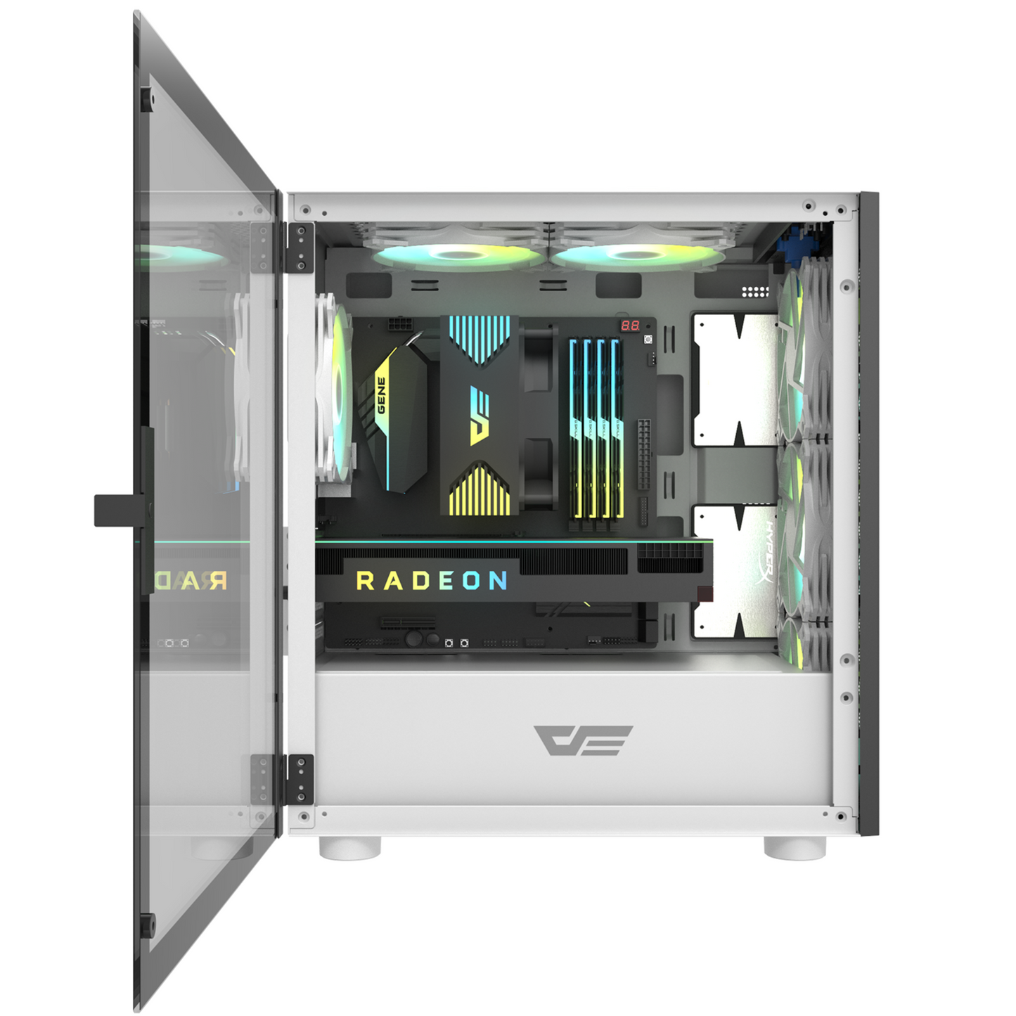 Gabinete DarkFlash DLM21 Negro/Blanco