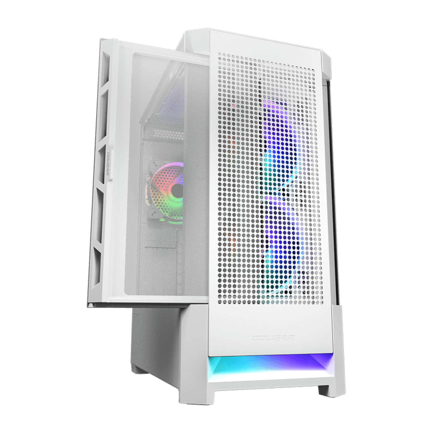 Gabinete Cougar Airface ARGB (3 coolers) Mesh Negro/Blanco