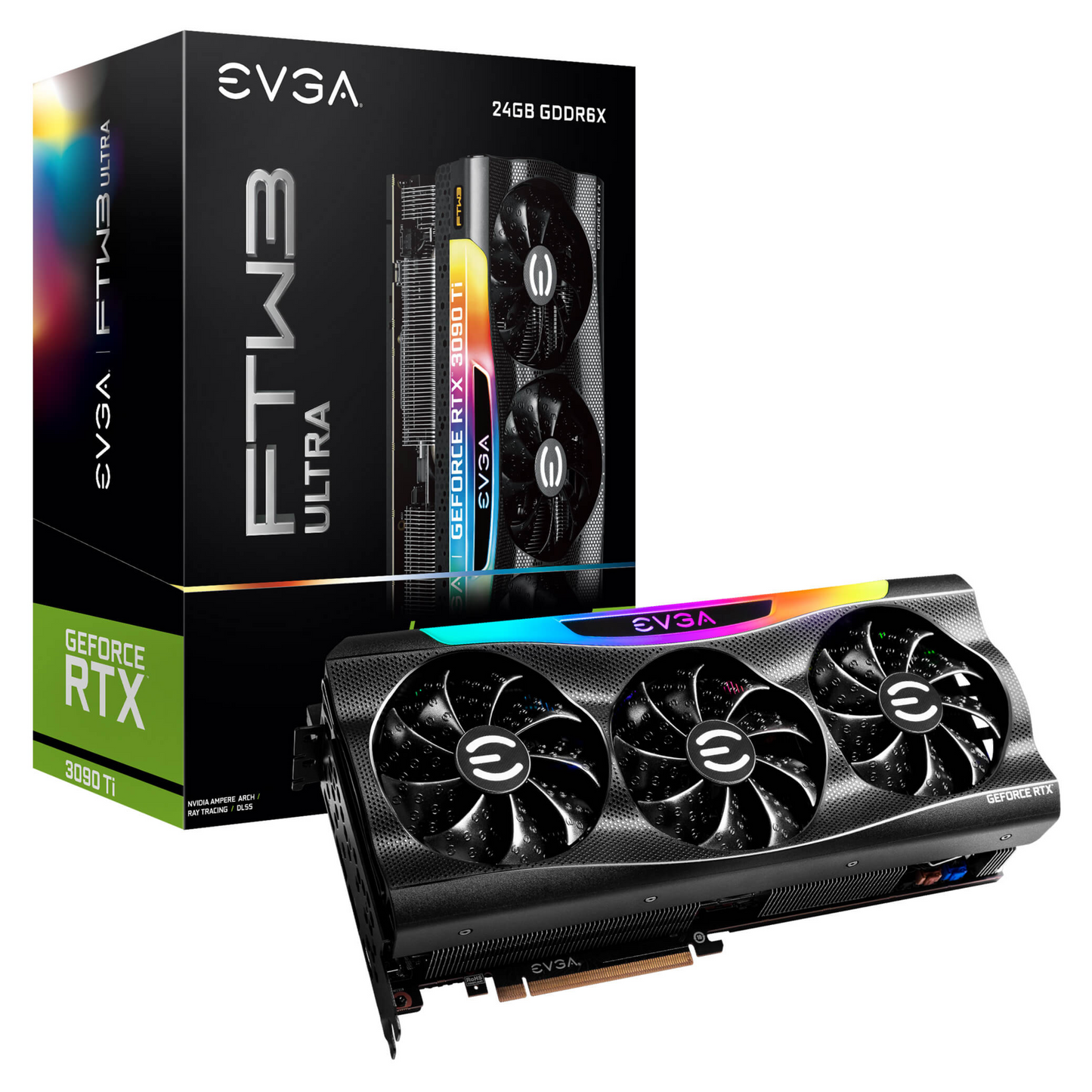 Placa de Video EVGA RTX 3090Ti 24GB GDDR6X FTW3 ULTRA GAMING