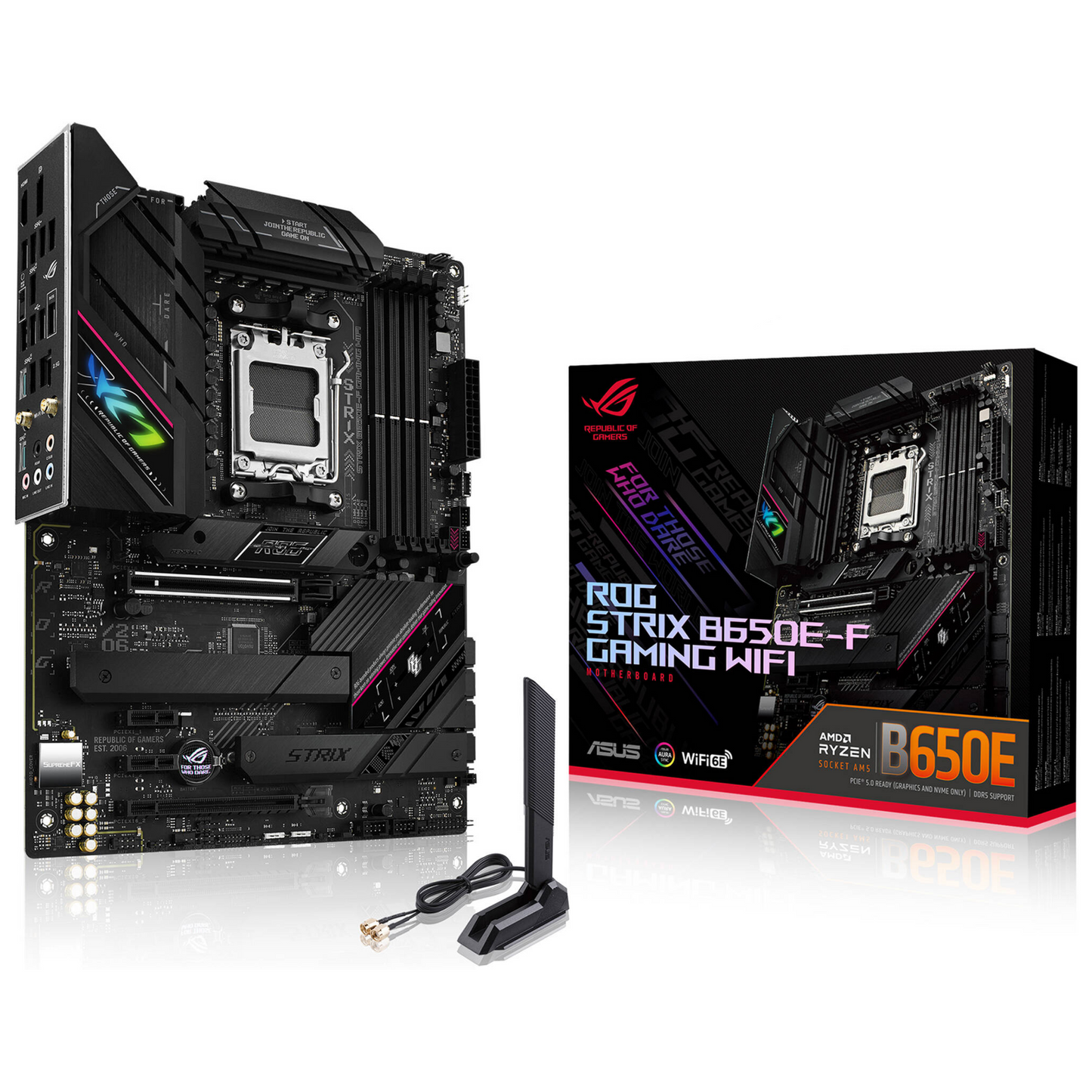 Placa Madre Asus Rog Strix B650E-E Gaming Wi-Fi AM5 DDR5