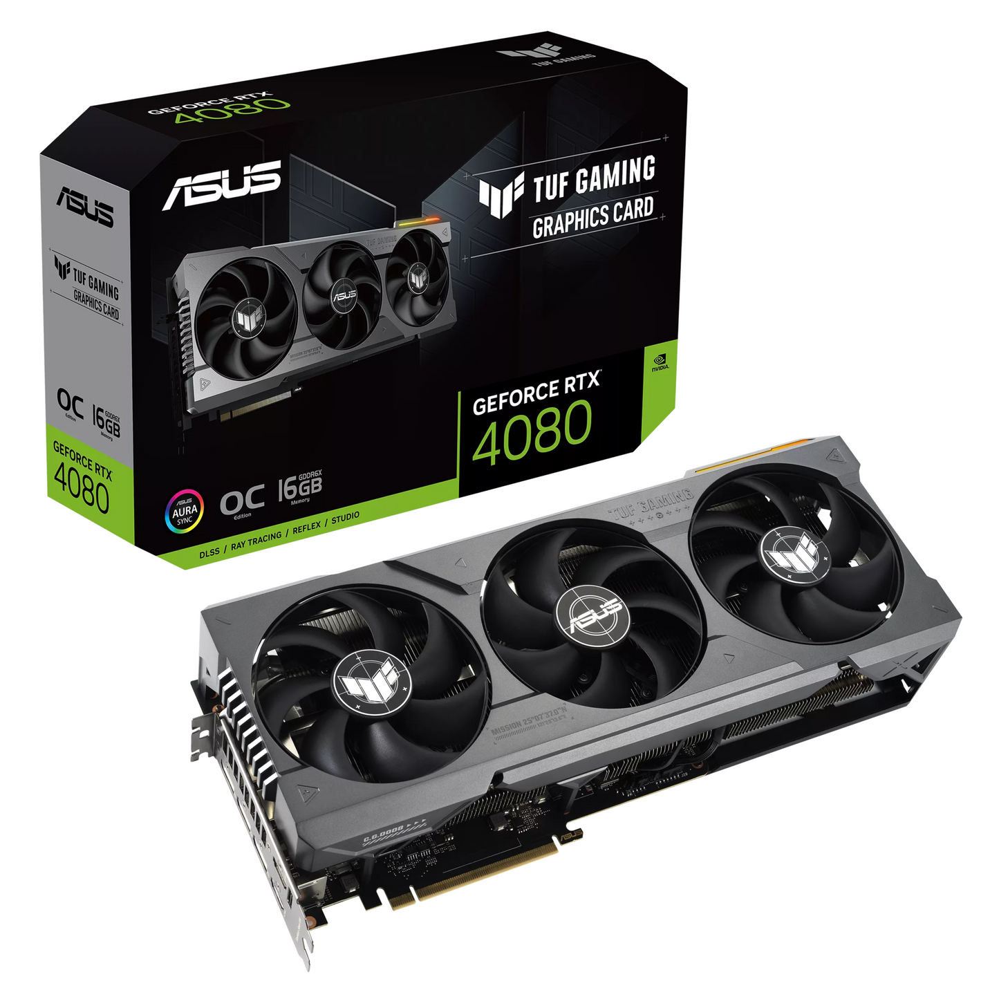 Placa de Video ASUS TUF Gaming RTX 4080 16GB GDDR6X OC Edition
