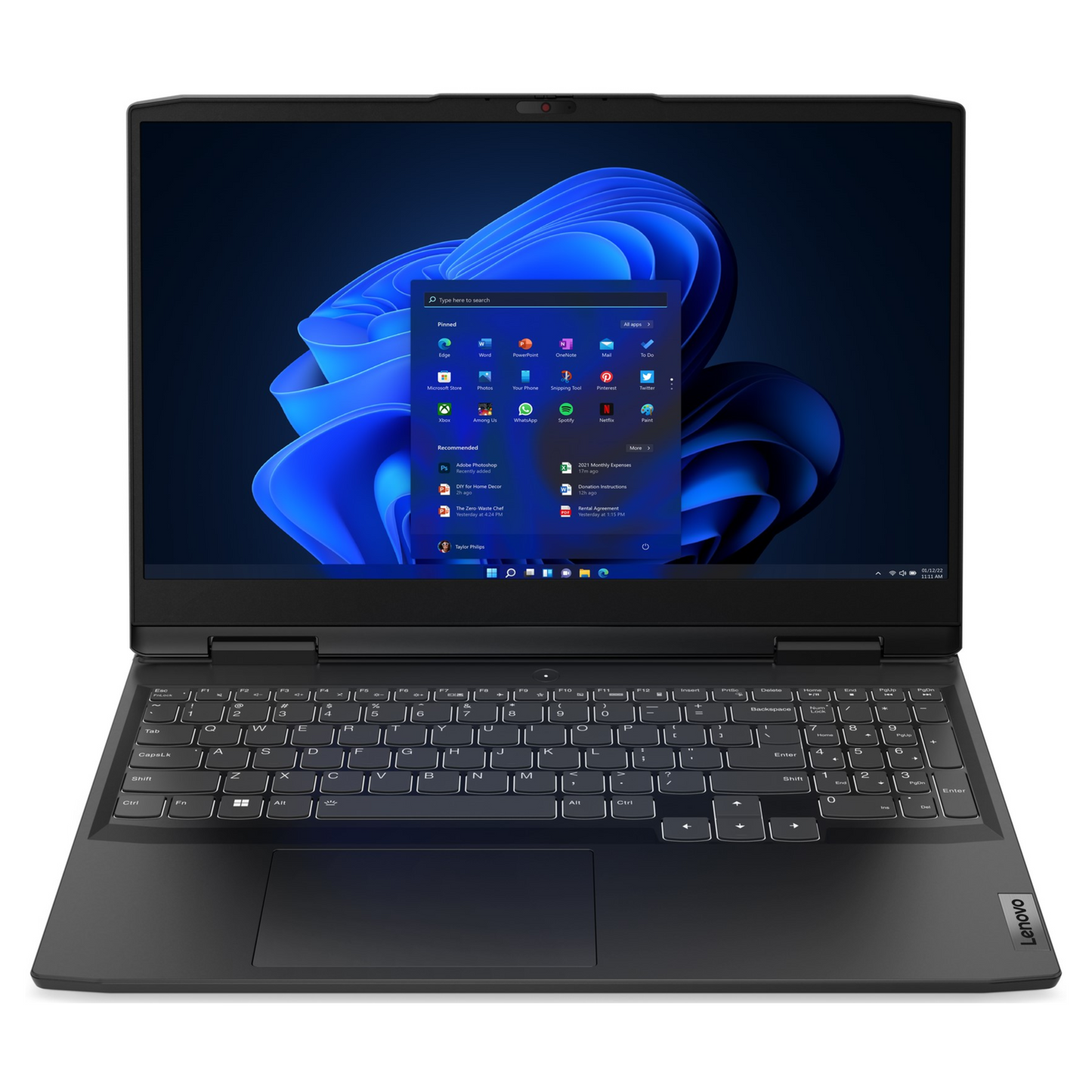 Notebook Lenovo Gaming 3 Intel i7-12700H RTX 3050 4GB