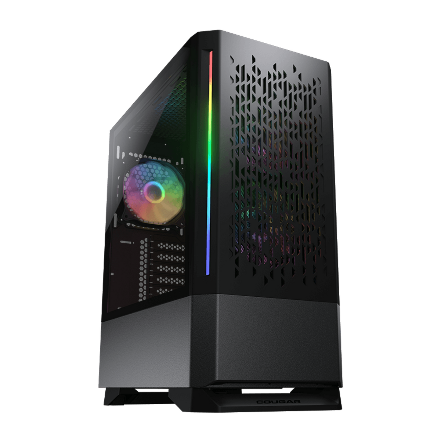 Gabinete Cougar MX430 Air ARGB (3 coolers) Negro/Blanco