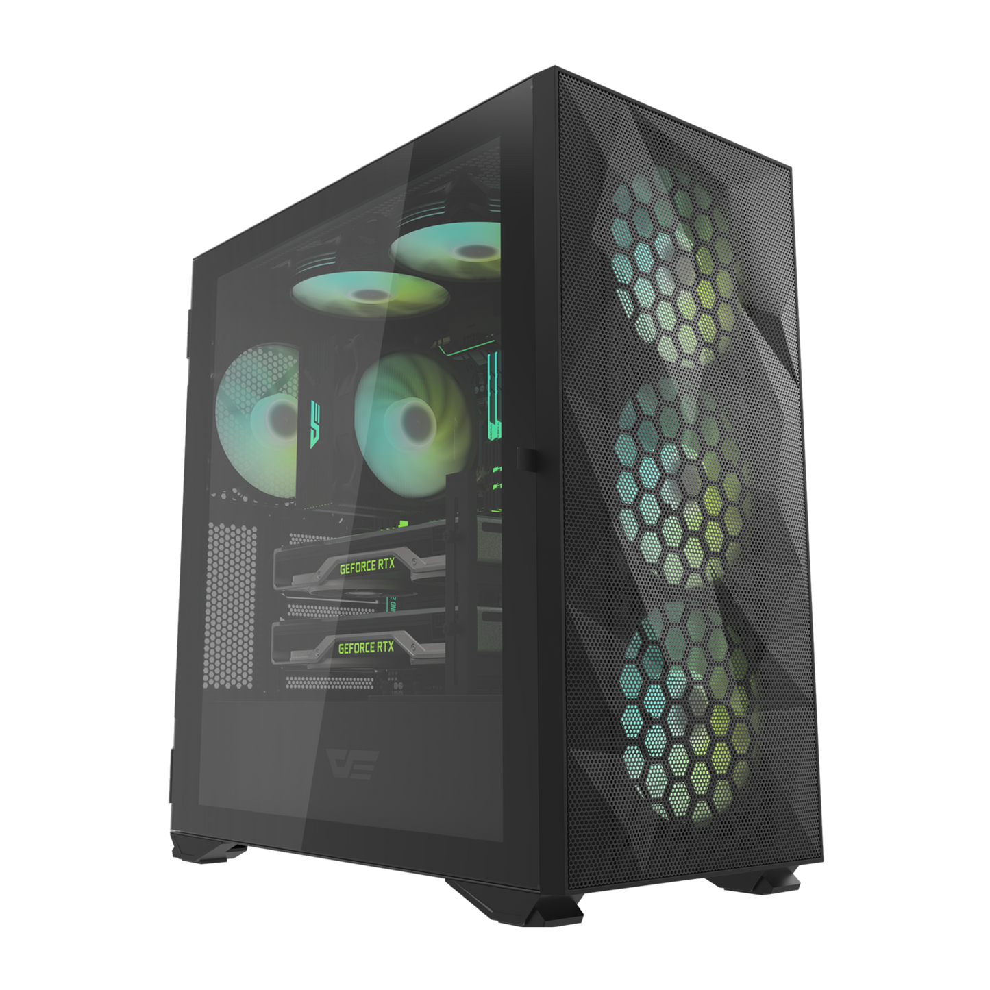 Gabinete DarkFlash DLX21 Negro/Blanco