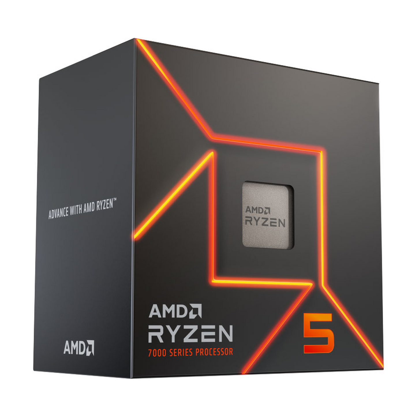Procesador CPU AMD Ryzen 5-7600 AM5 (Con cooler)