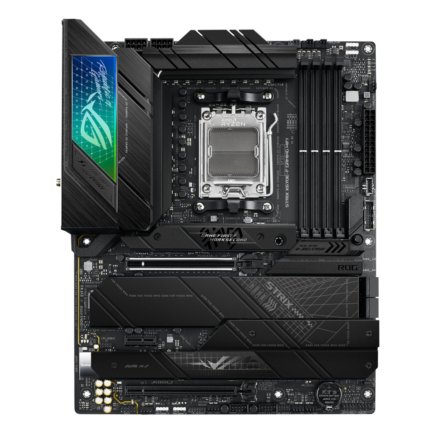 Placa Madre Asus Rog Strix X670E-F Gaming Wi-Fi AM5 DDR5