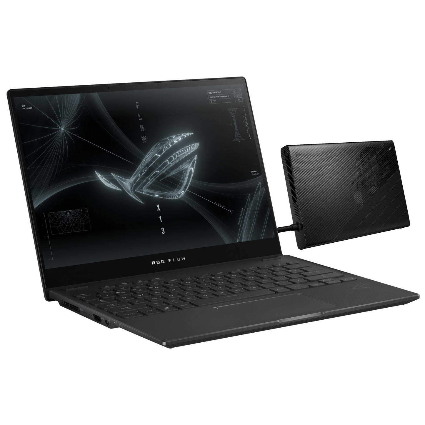 Notebook Asus ROG FLOW X13 Ryzen 9 5980HS GTX 1650 4GB+ ROG XG RTX 3080 8GB