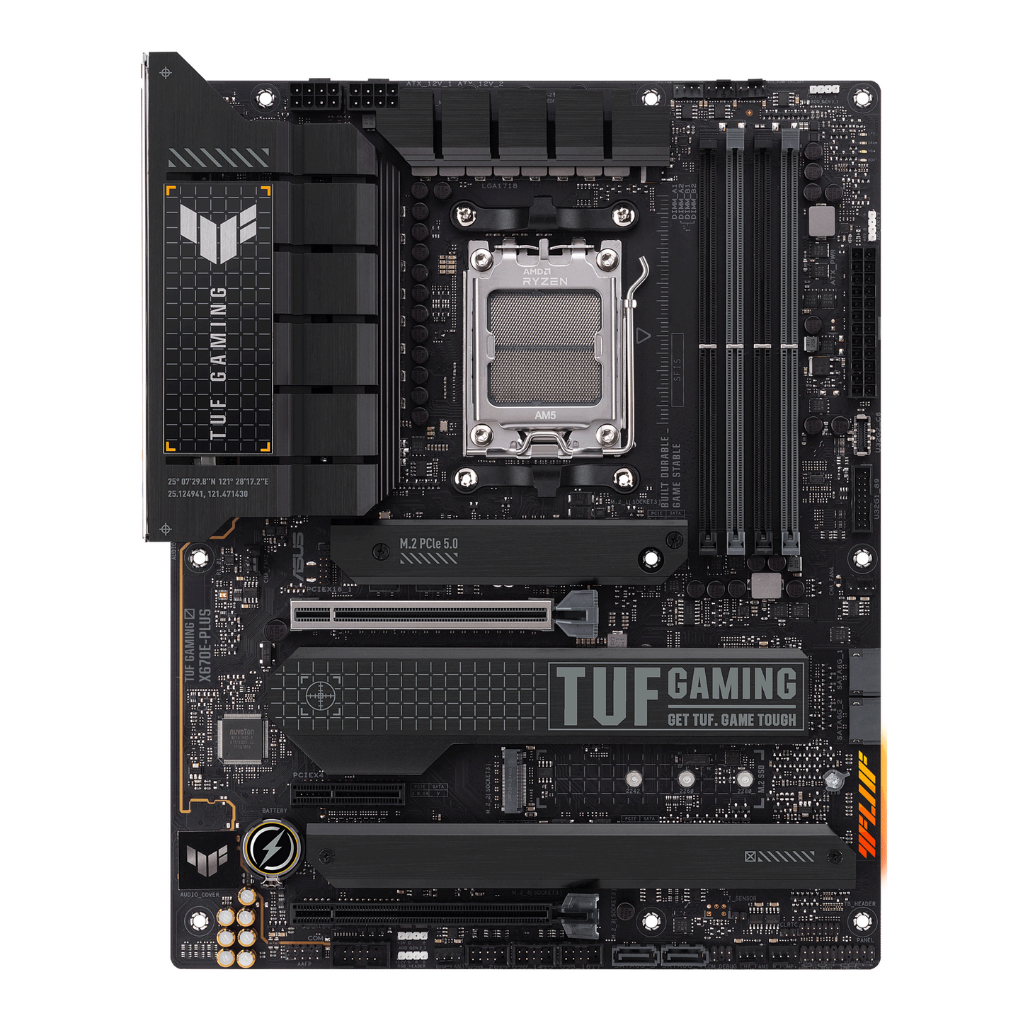 Placa Madre Asus TUF Gaming X670E-Plus Wi-Fi AM5 DDR5