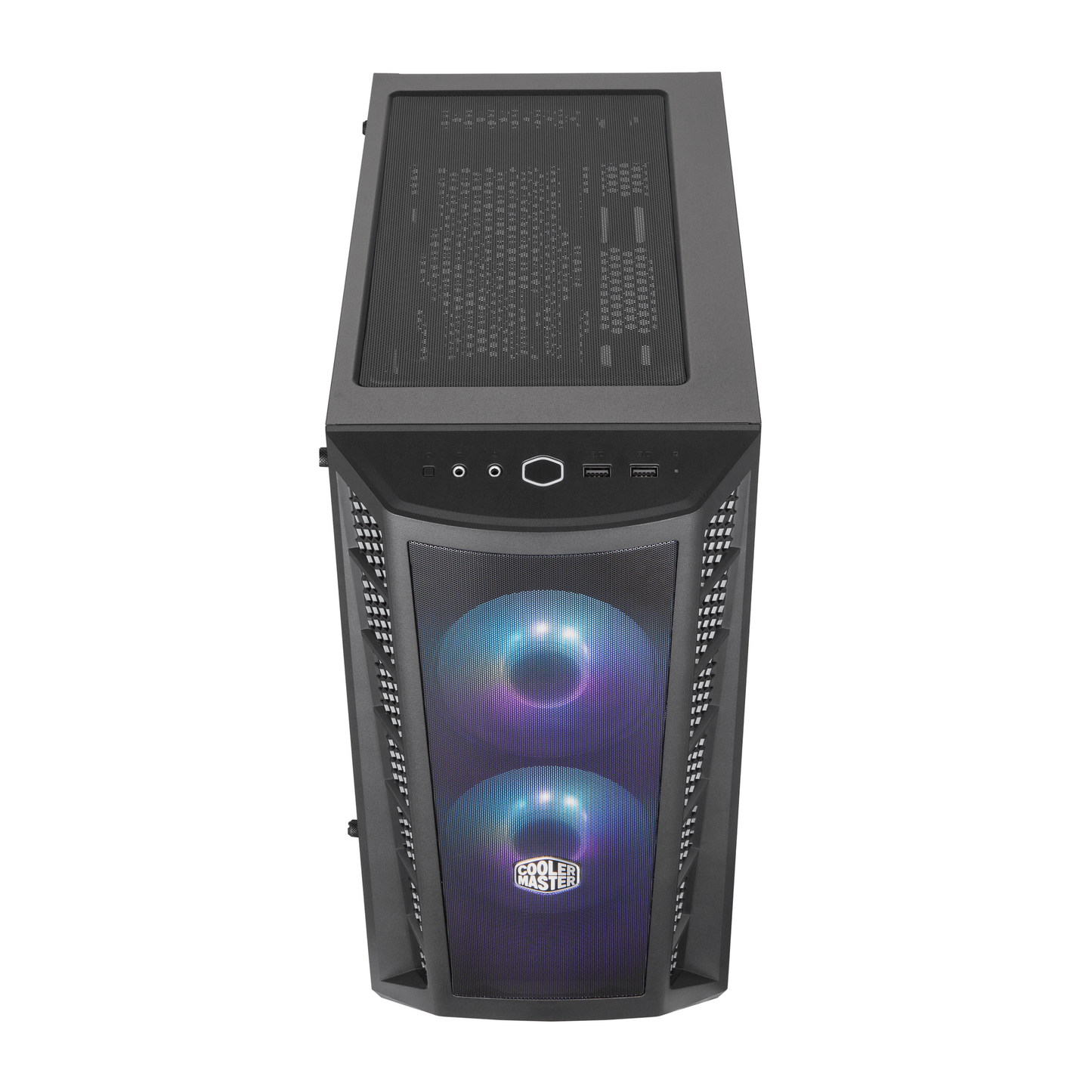 Gabinete Cooler Master MasterBox MB320L ARGB (2 coolers) Negro