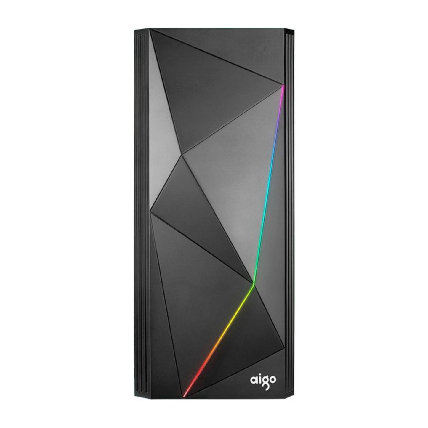 Gabinete DarkFlash AIGO Rainbow 2 Negro