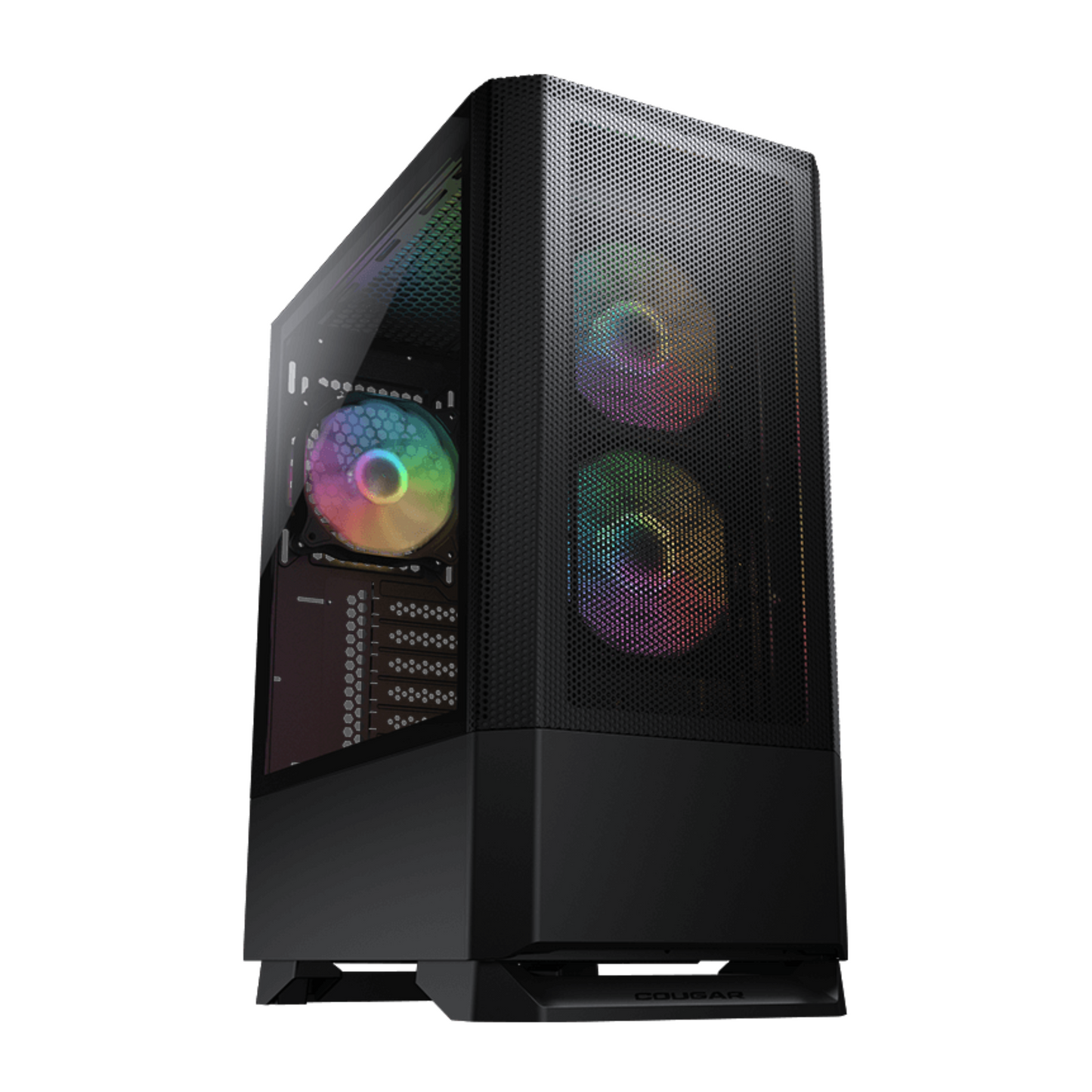 Gabinete Cougar MX430 Mesh ARGB (3 coolers) Negro