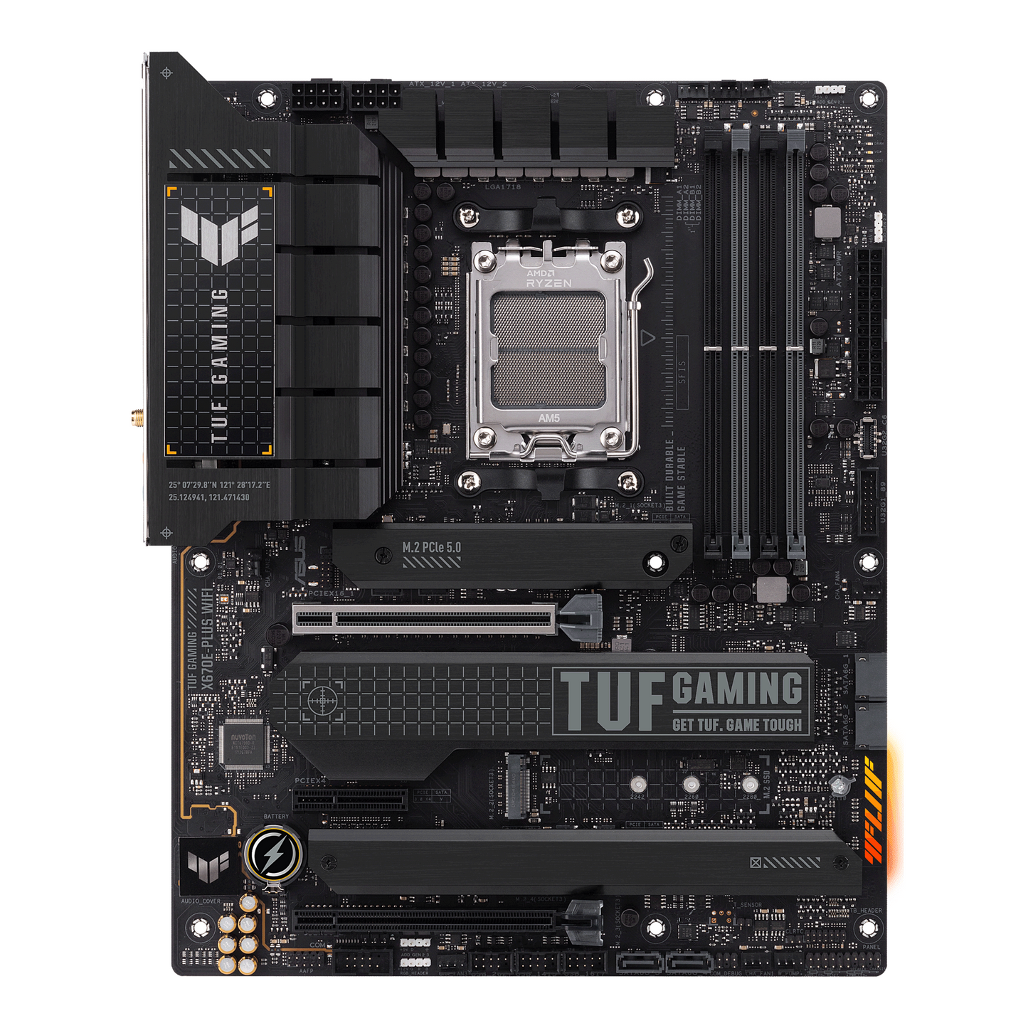 Placa Madre Asus TUF Gaming X670E-Plus Wi-Fi AM5 DDR5