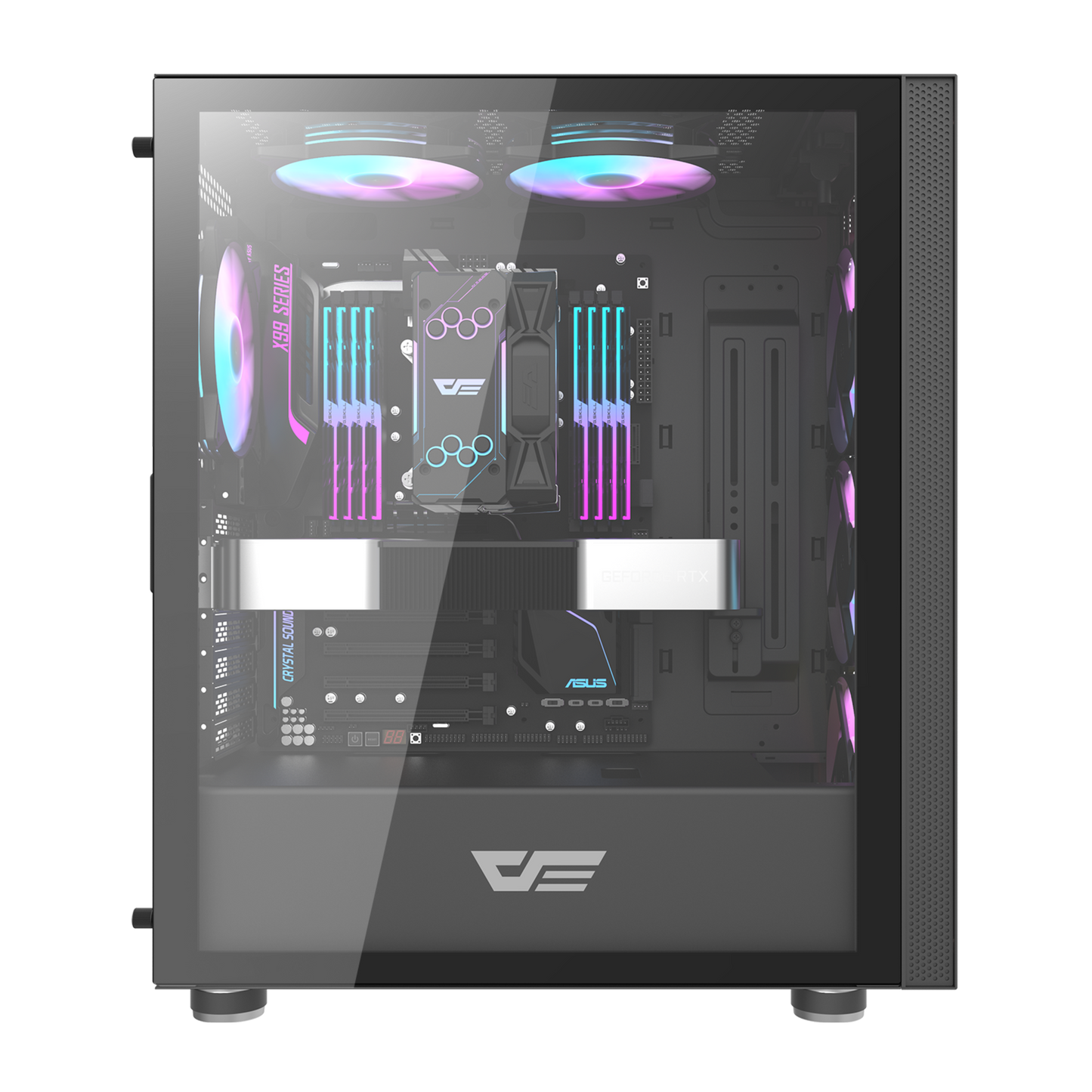 Gabinete DarkFlash DK210 Graffiti Negro