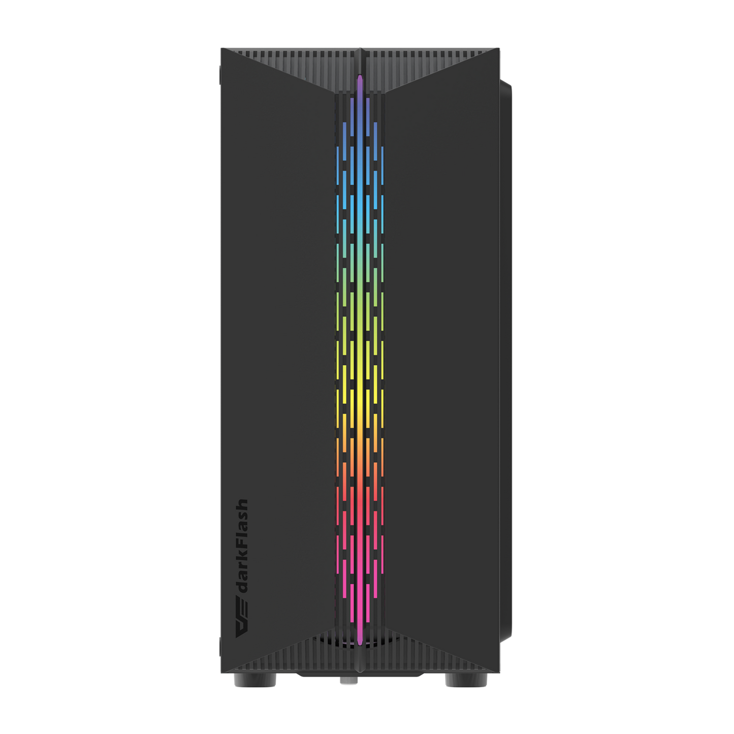Gabinete DarkFlash DK151 (3 coolers) Negro/Blanco