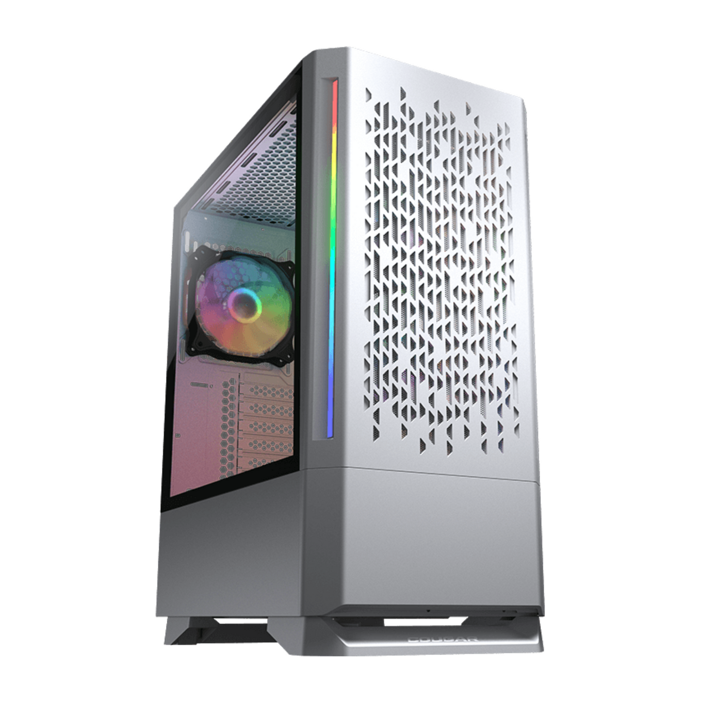 Gabinete Cougar MX430 Air ARGB (3 coolers) Negro/Blanco