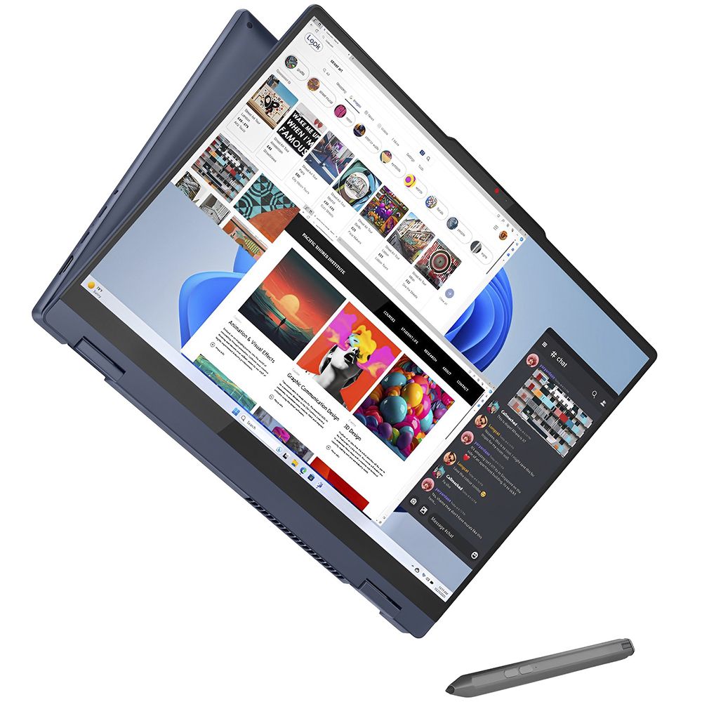 Notebook Lenovo IdeaPad 5 16IRU9 Intel i5-120U 8GB RAM 512GB SSD TÁCTIL X360