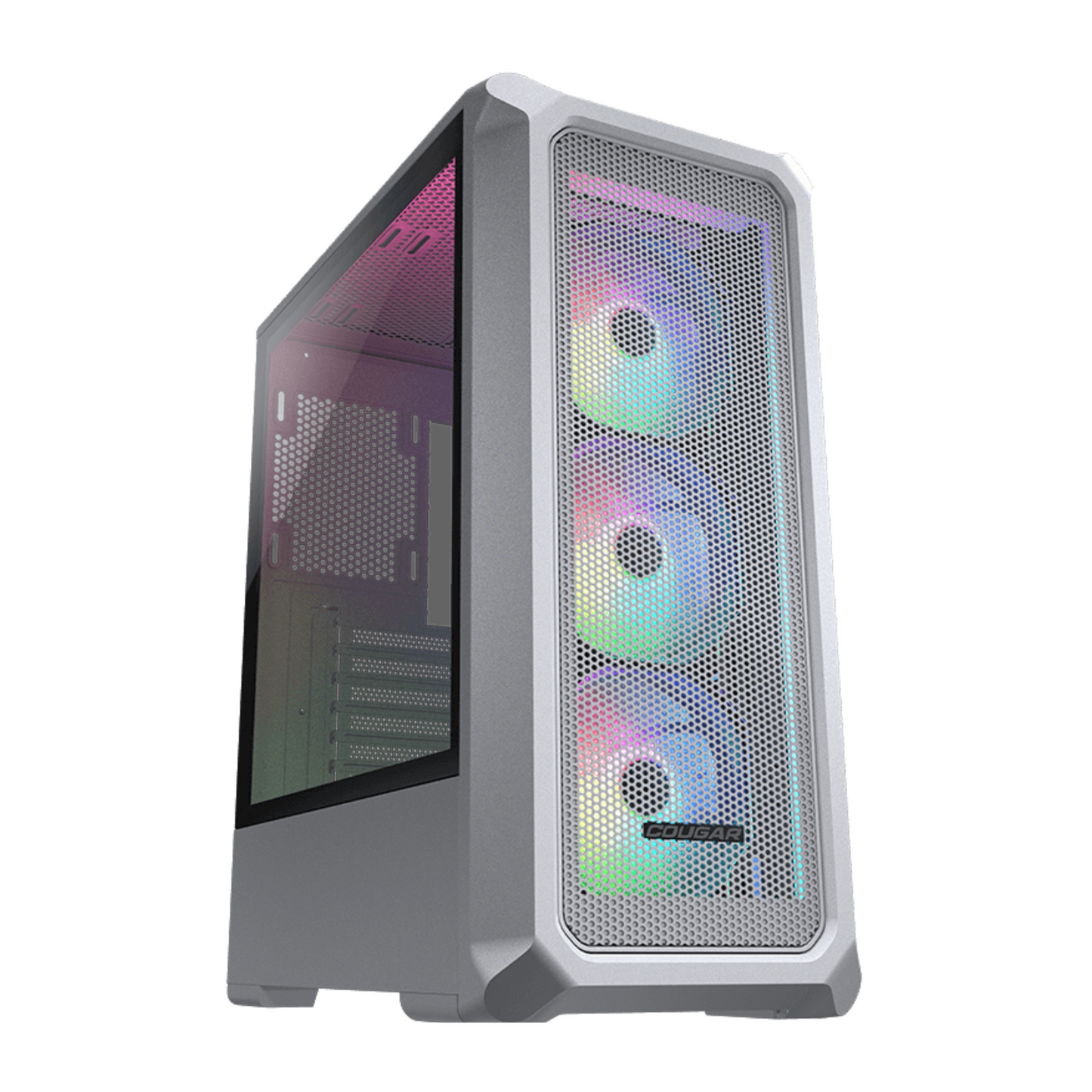 Gabinete Cougar Archon 2 ARGB (4 coolers) Mesh/ Vidrio - Negro/Blanco