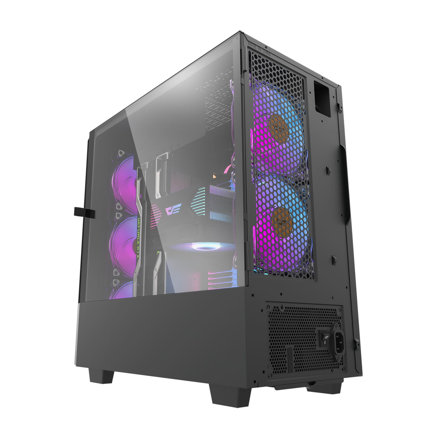 Gabinete DarkFlash DLV22 Negro/Blanco