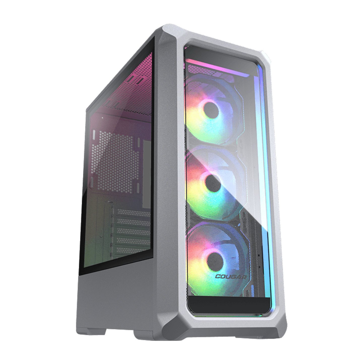 Gabinete Cougar Archon 2 ARGB (4 coolers) Mesh/ Vidrio - Negro/Blanco