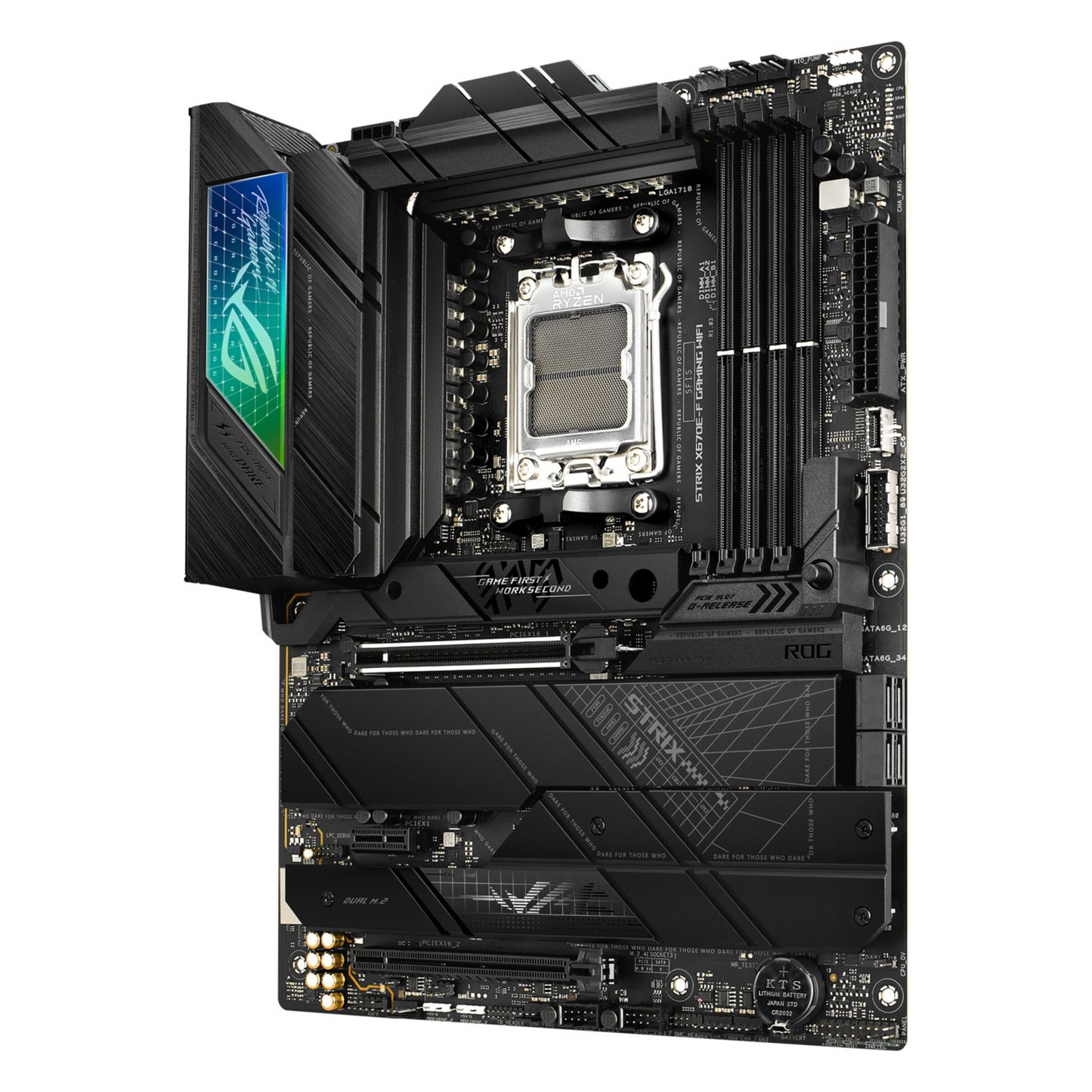 Placa Madre Asus Rog Strix X670E-F Gaming Wi-Fi AM5 DDR5