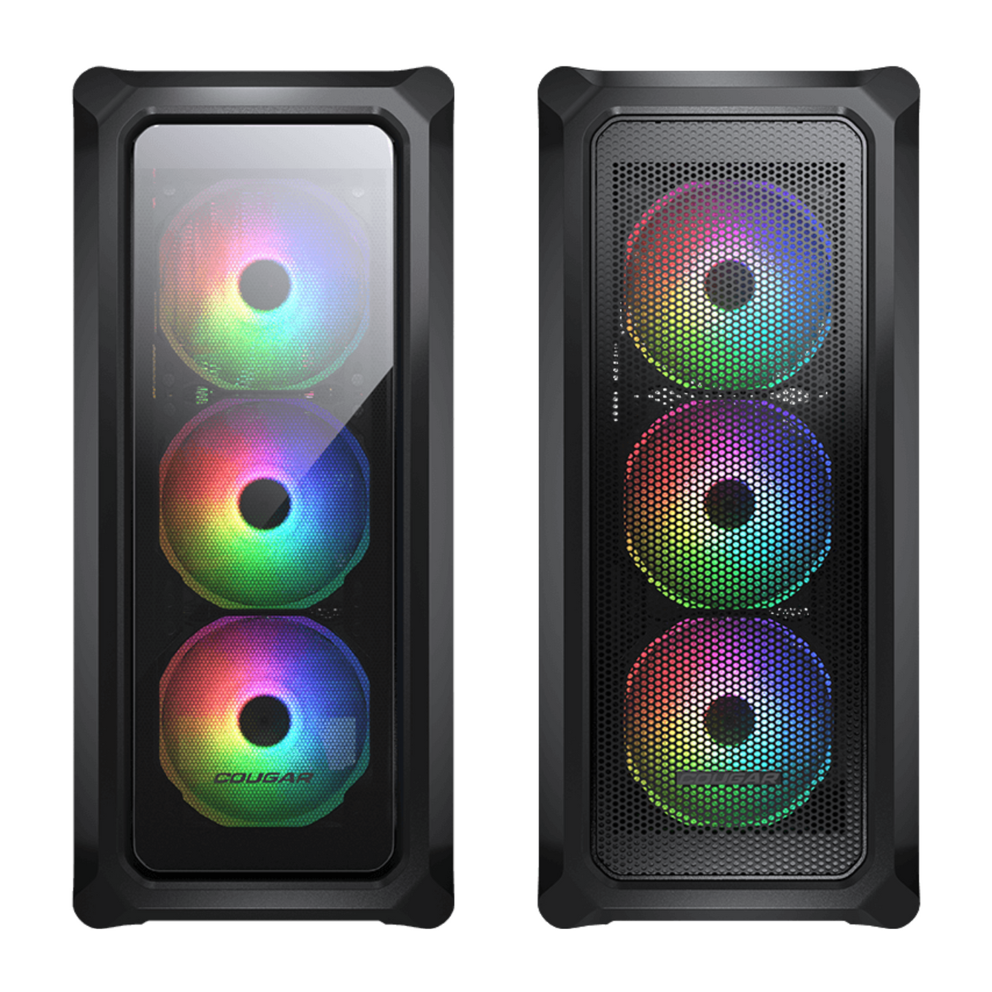 Gabinete Cougar Archon 2 ARGB (4 coolers) Mesh/ Vidrio - Negro/Blanco