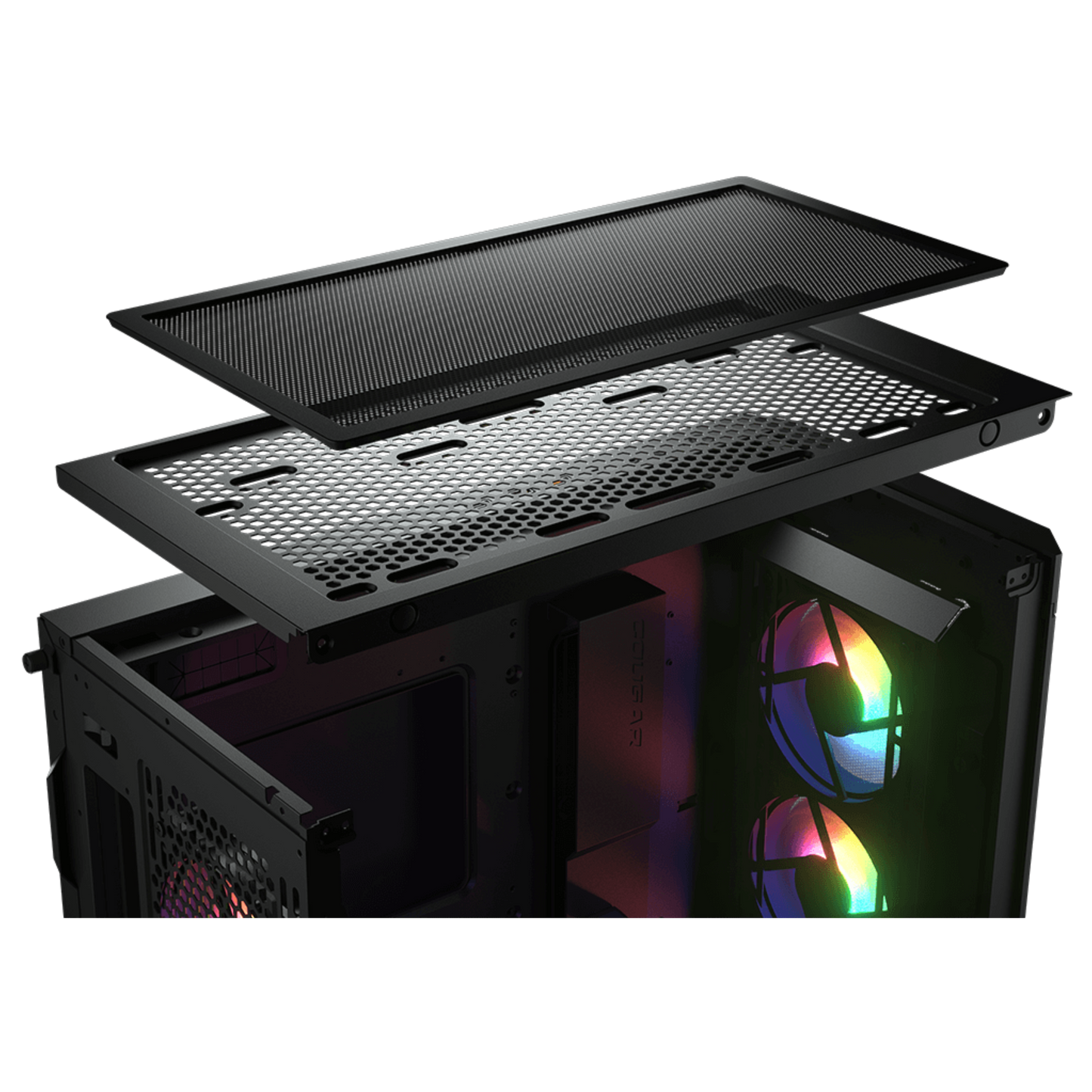 Gabinete Cougar Airface Pro ARGB (4 coolers) Mesh Negro