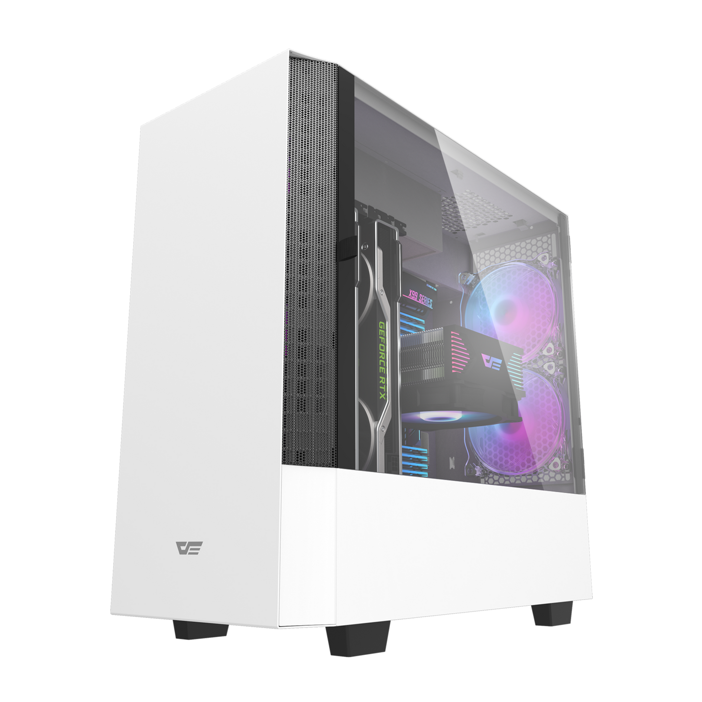 Gabinete DarkFlash DLV22 Negro/Blanco