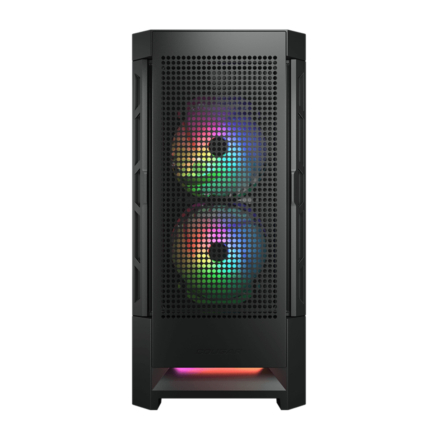 Gabinete Cougar Airface ARGB (3 coolers) Mesh Negro/Blanco