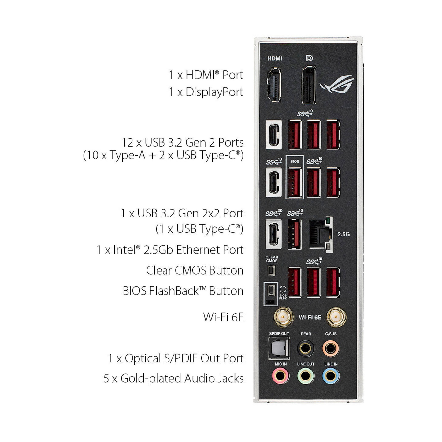 Placa Madre Asus Rog Strix X670E-F Gaming Wi-Fi AM5 DDR5