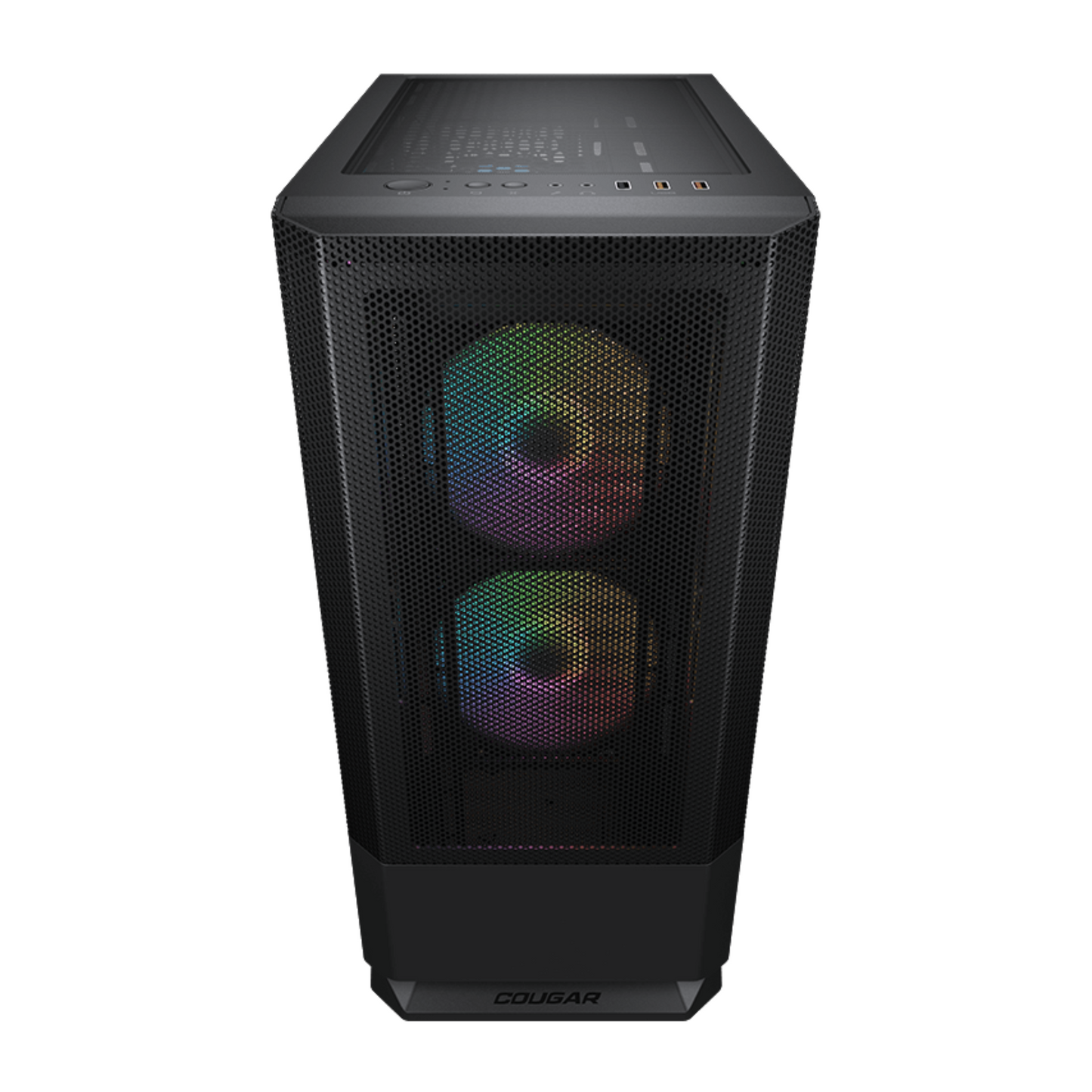 Gabinete Cougar MX430 Mesh ARGB (3 coolers) Negro