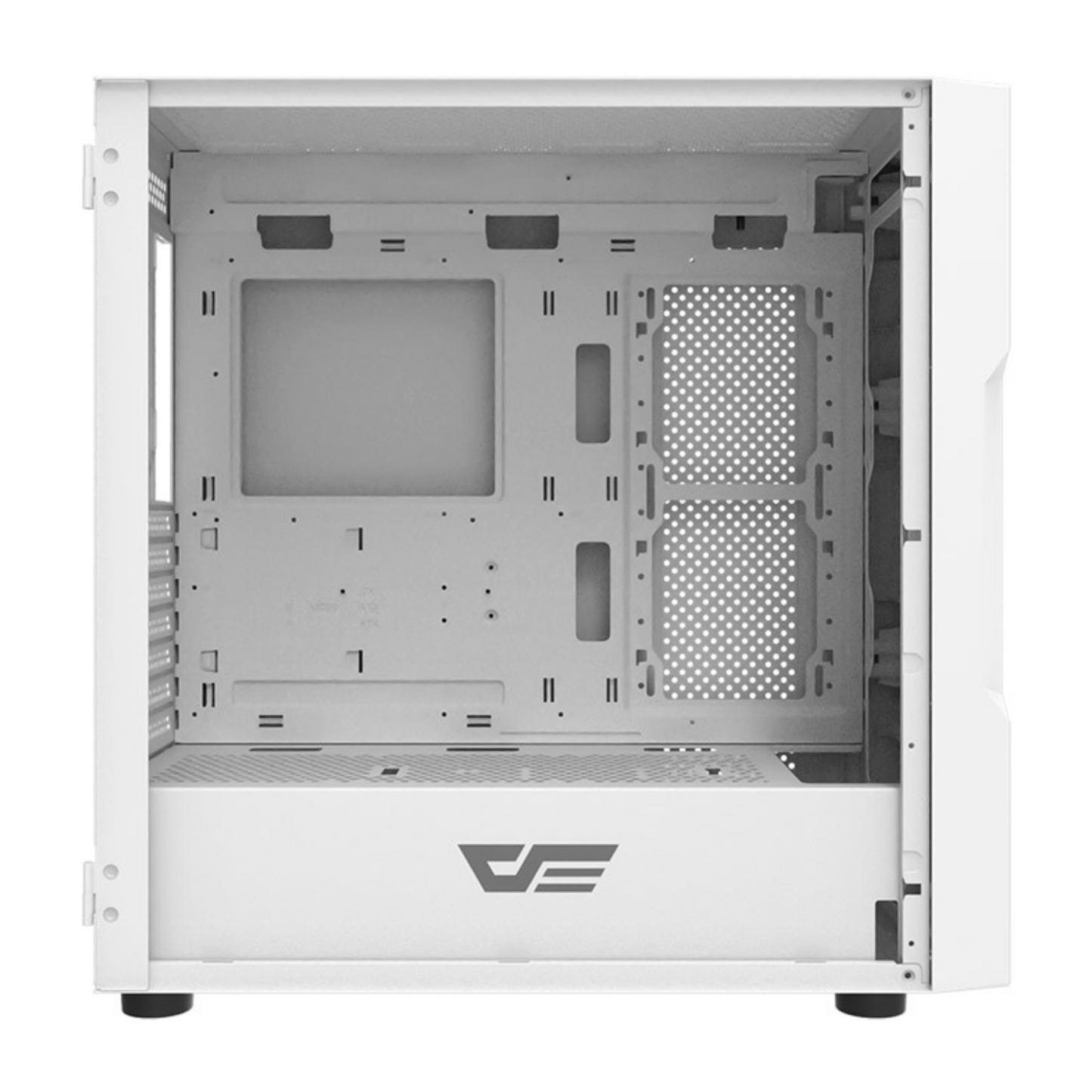 Gabinete DarkFlash DK431 (4 coolers) Negro/Blanco