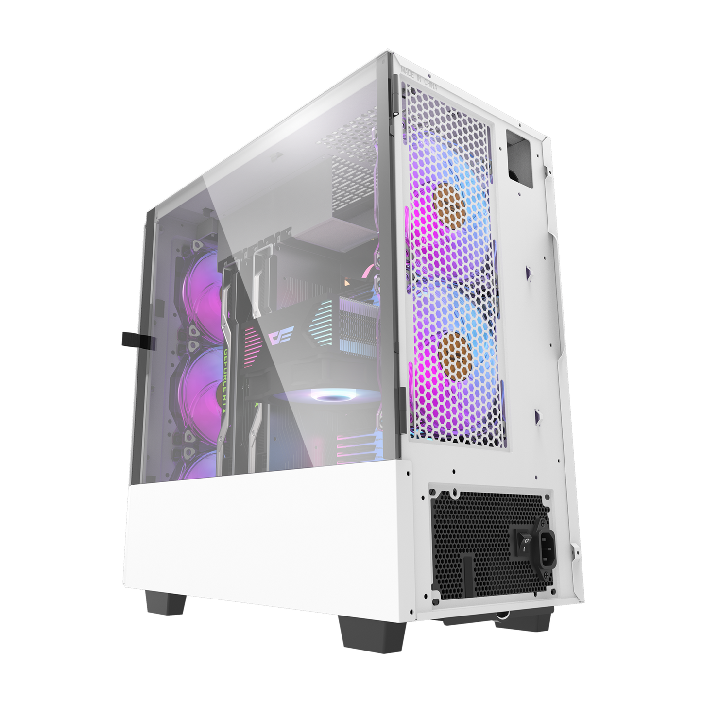 Gabinete DarkFlash DLV22 Negro/Blanco