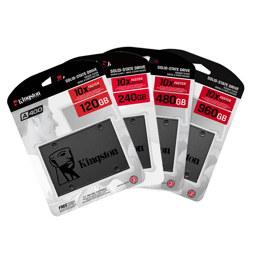SSD Kingston SA400S37 (960GB / 480GB / 240GB / 120GB) 2.5"