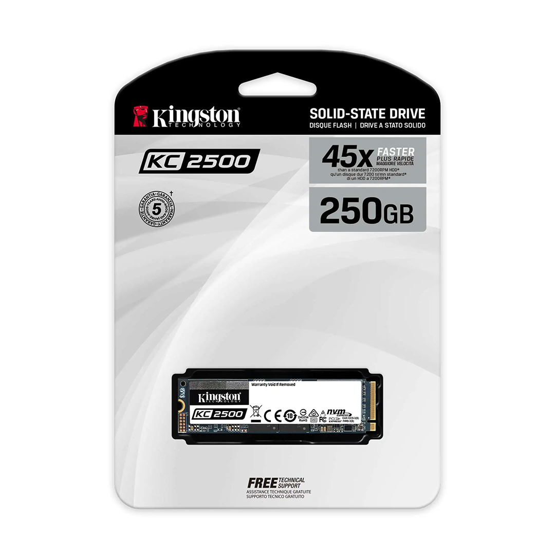 SSD M.2 Kingston KC2500 (500GB / 250GB)
