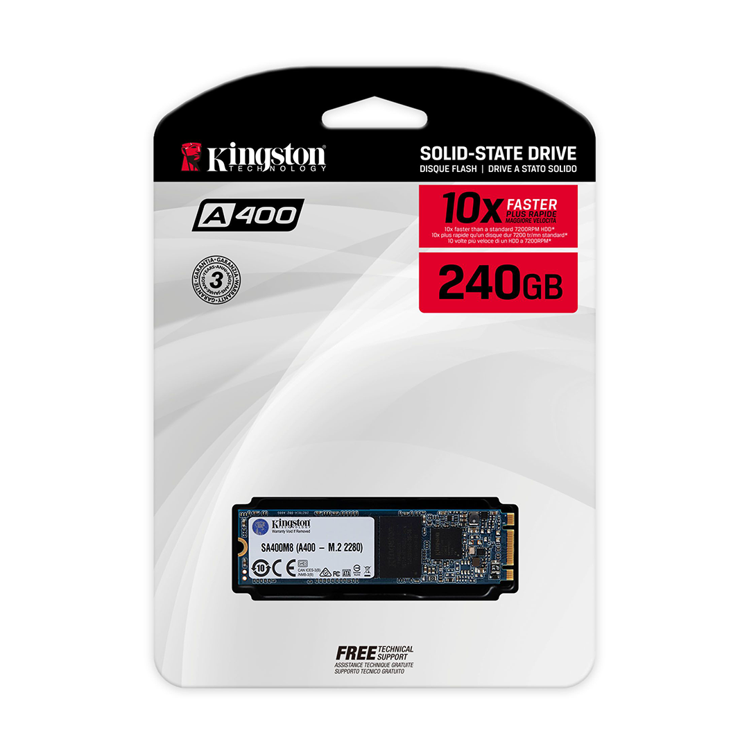 SSD M.2 Kingston SA400M8 (480GB / 240GB)