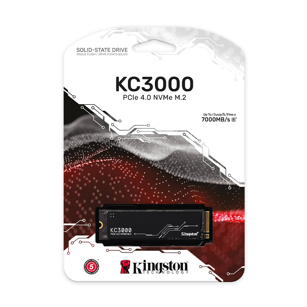 SSD M.2 Kingston KC3000 (1TB / 512GB)