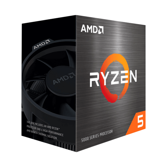 Procesador CPU AMD Ryzen 5-5600X AM4 (Con cooler)