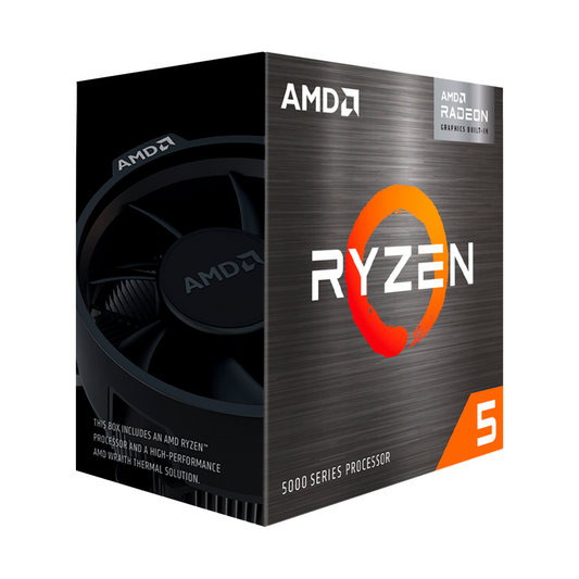 Procesador CPU AMD Ryzen 5-5600G AM4 (Con cooler)