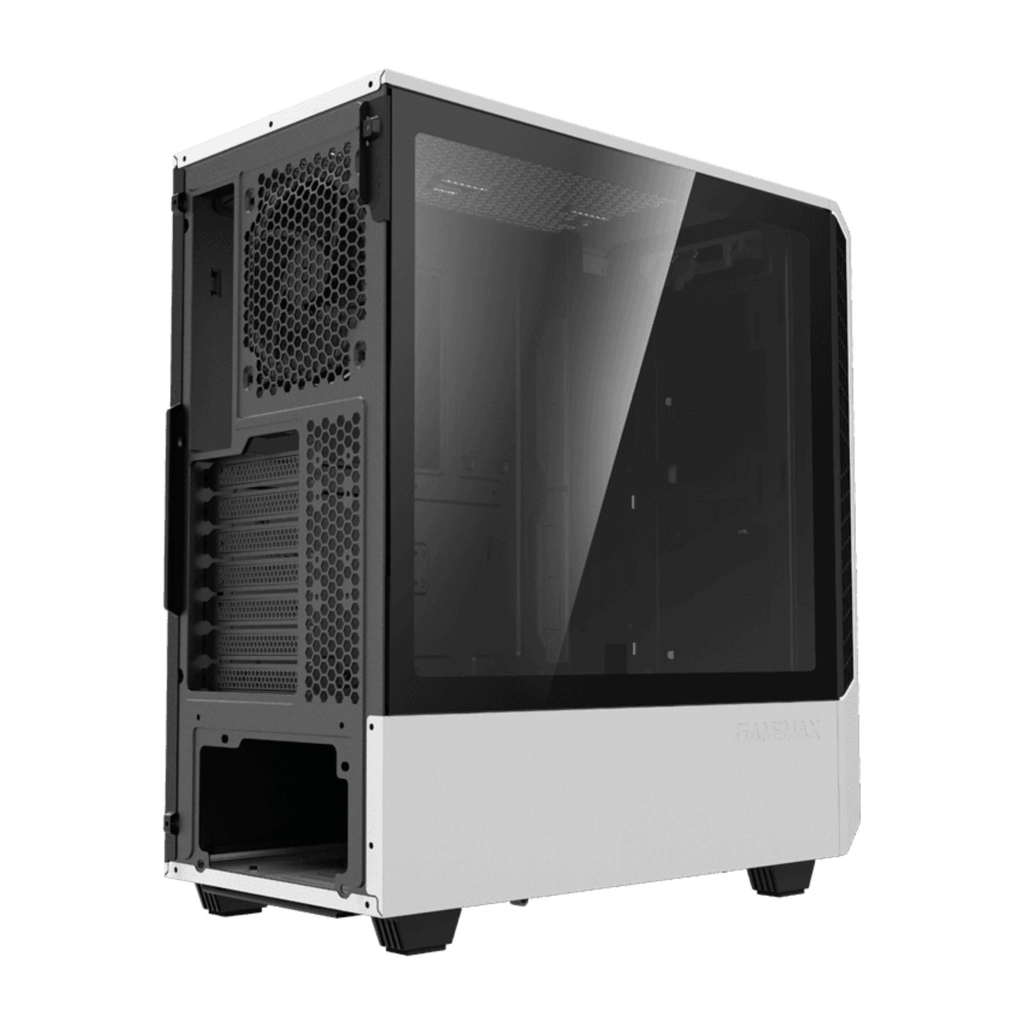 Gabinete Gamemax Panda T802 ARGB (1 cooler) Negro/Blanco