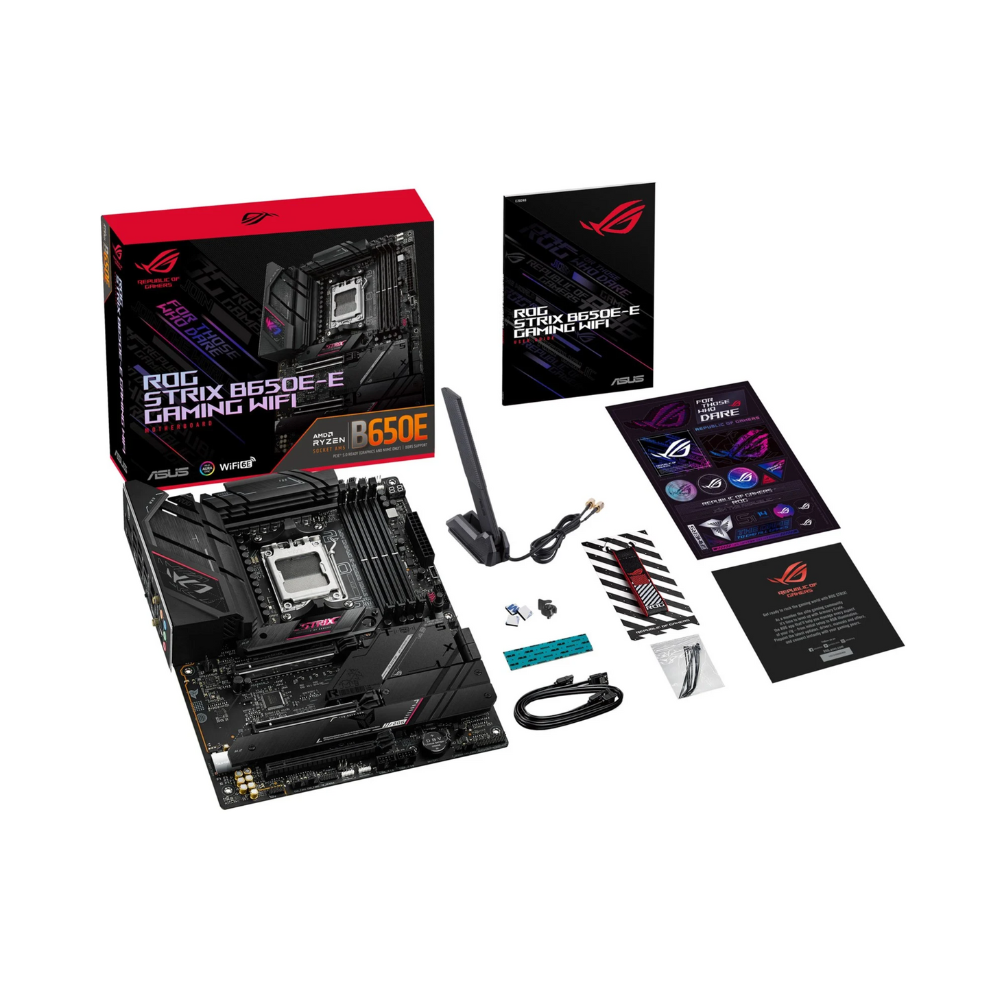 Placa Madre Asus Rog Strix B650E-E Gaming Wi-Fi AM5 DDR5