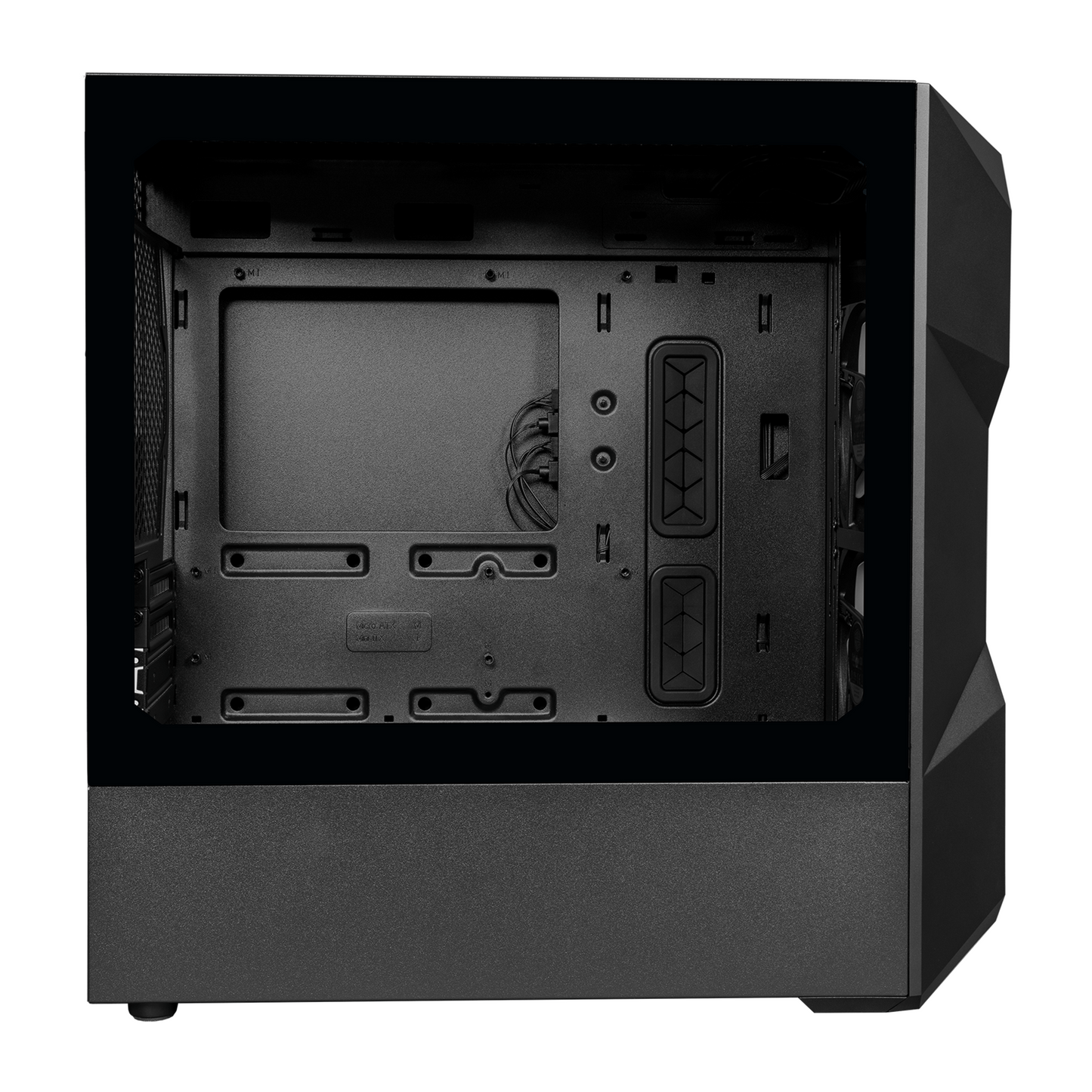 Gabinete Cooler Master MasterBox TD300 MESH ARGB (2 coolers) Negro/Blanco