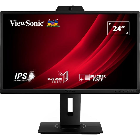 Monitor ViewSonic VG2440V 24'' FHD IPS 60 Hz con Webcam FHD integrada