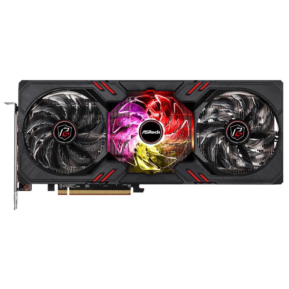 Placa de Video Asrock Radeon RX 7600 Phantom Gaming OC 8GB GDDR6