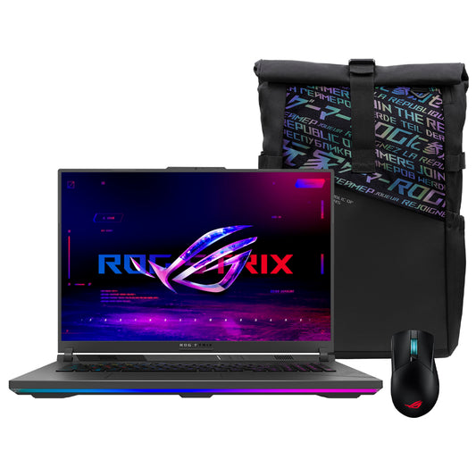 Notebook Asus ROG STRIX 18 G814JZR-N6121W Intel i9-14900HX RTX 4080 12GB 32GB RAM Mochila + Mouse de Regalo!