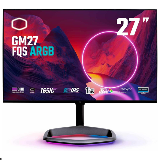 Monitor Cooler Master 27" WQHD ARGB IPS 165Hz 1 ms FreeSync