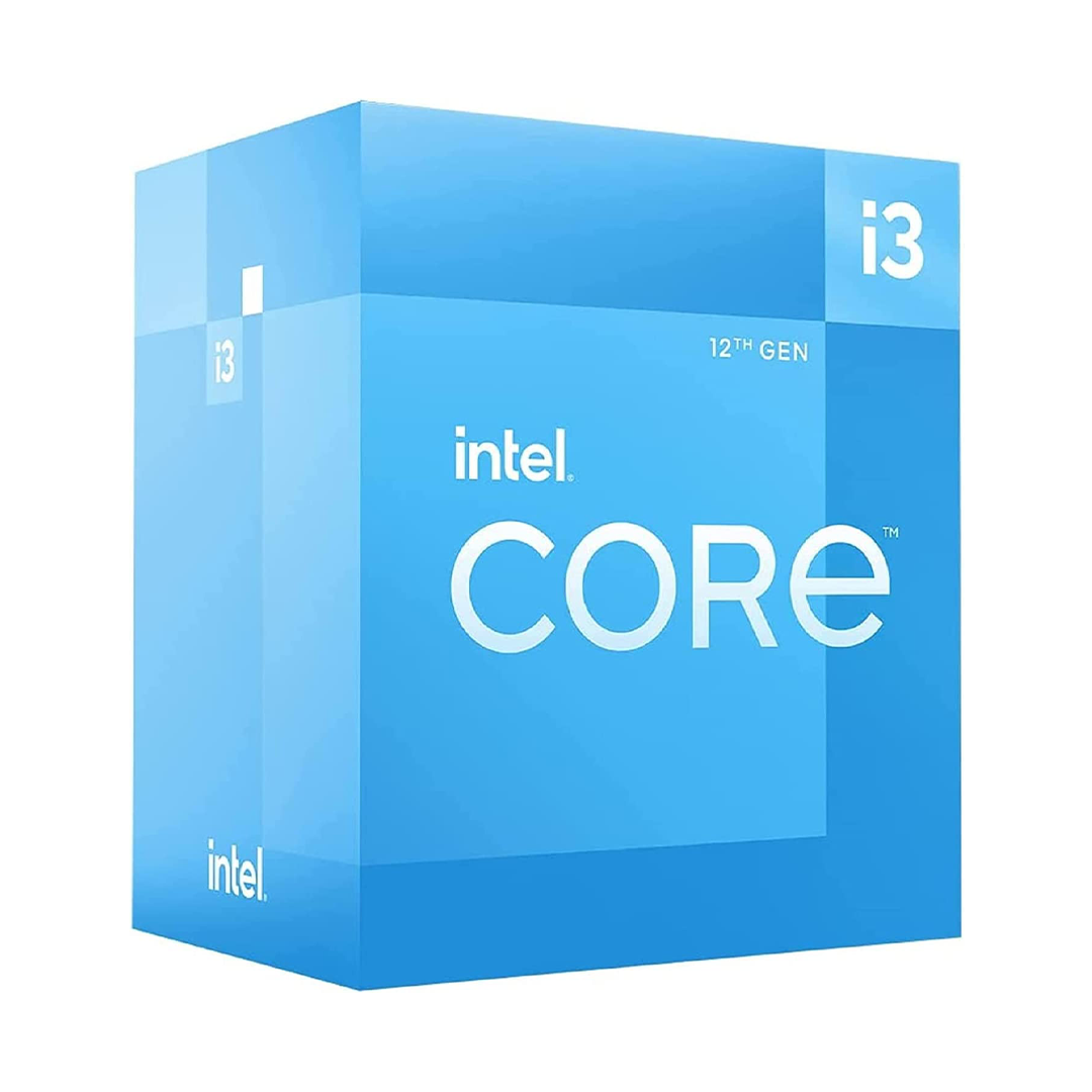 Procesador CPU Intel Core I3-12100 LGA 1700 (Con Cooler)